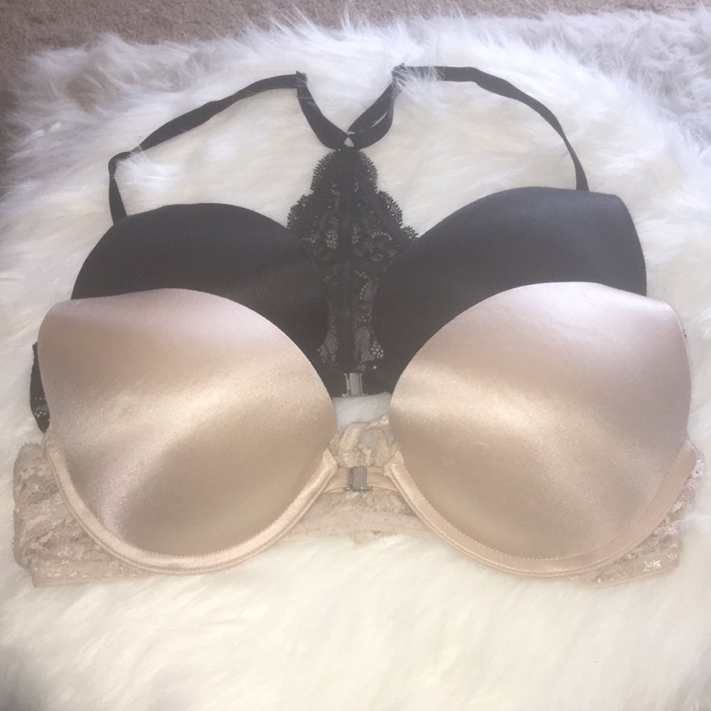 BUNDLE: Victoria’s Secret PINK Lace-back Bra (2)